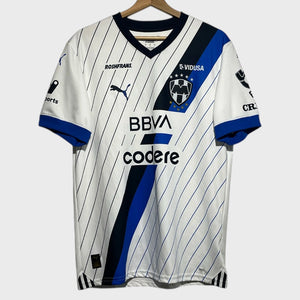 Puma Monterrey Rayados 2023 2024 White Home Soccer Football Jersey Large Laundry PDX