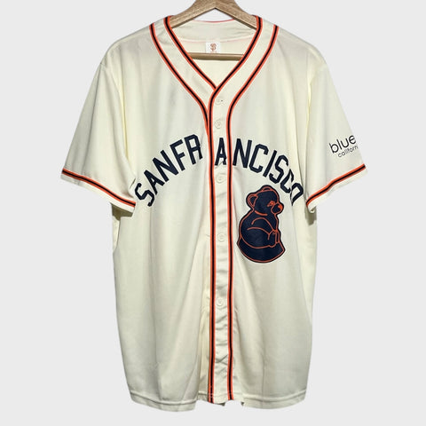San Francisco Giants Ivory MLB Baseball Jersey Medium - Laundry PDX