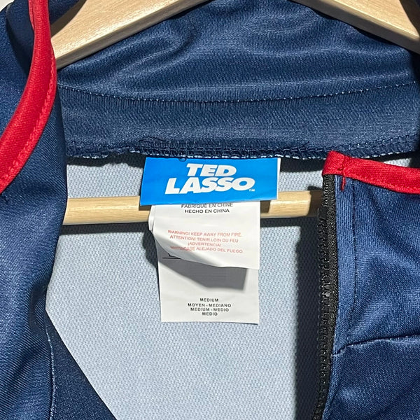 Ted Lasso AFC Richmond Blue Soccer Track Jacket Medium - Laundry PDX
