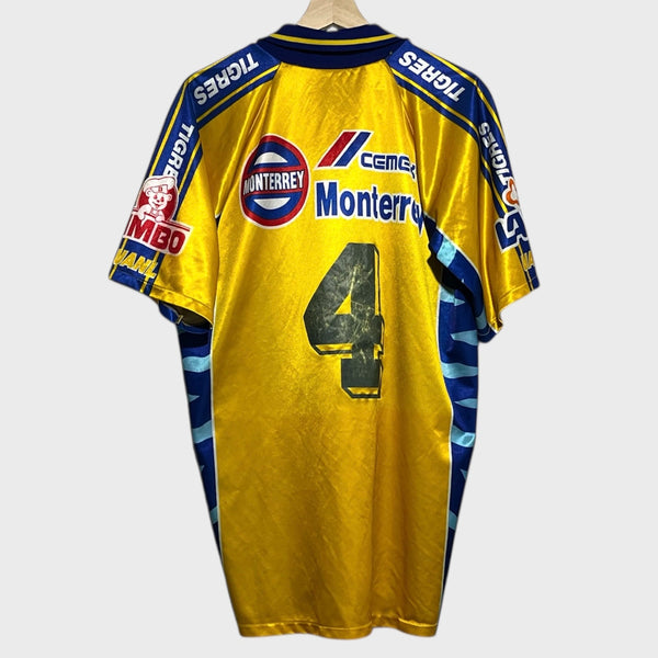 Vintage 1990s Originales Gavir Tigres Yellow Home Soccer Jersey Large - Laundry PDX