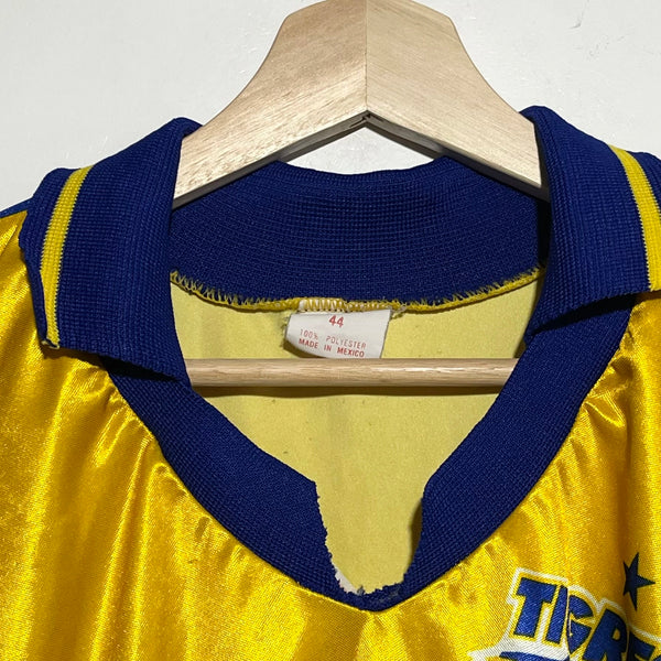Vintage 1990s Originales Gavir Tigres Yellow Home Soccer Jersey Large - Laundry PDX