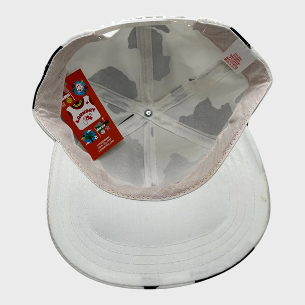 Vintage Ben & Jerry’s Vermont’s Finest ice cream cow print snapback hat Laundry PDX