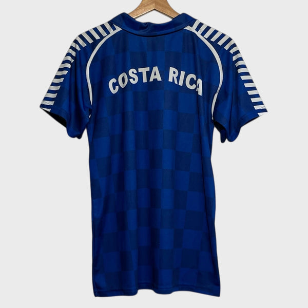 Vintage Costa Rica Blue Soccer Jersey Medium - Laundry PDX