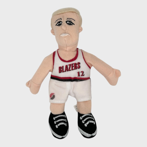Vintage Detlef Schrempf Portland Trail Blazers Buddy Plush Doll Toy Laundry PDX