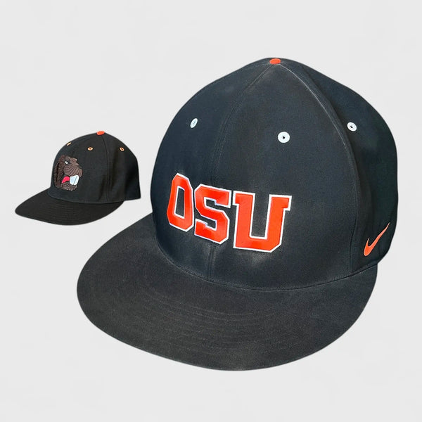 Vintage Nike Oregon State OSU Beavers Oversized Jumbo Giant Mascot Hat Cap Laundry PDX