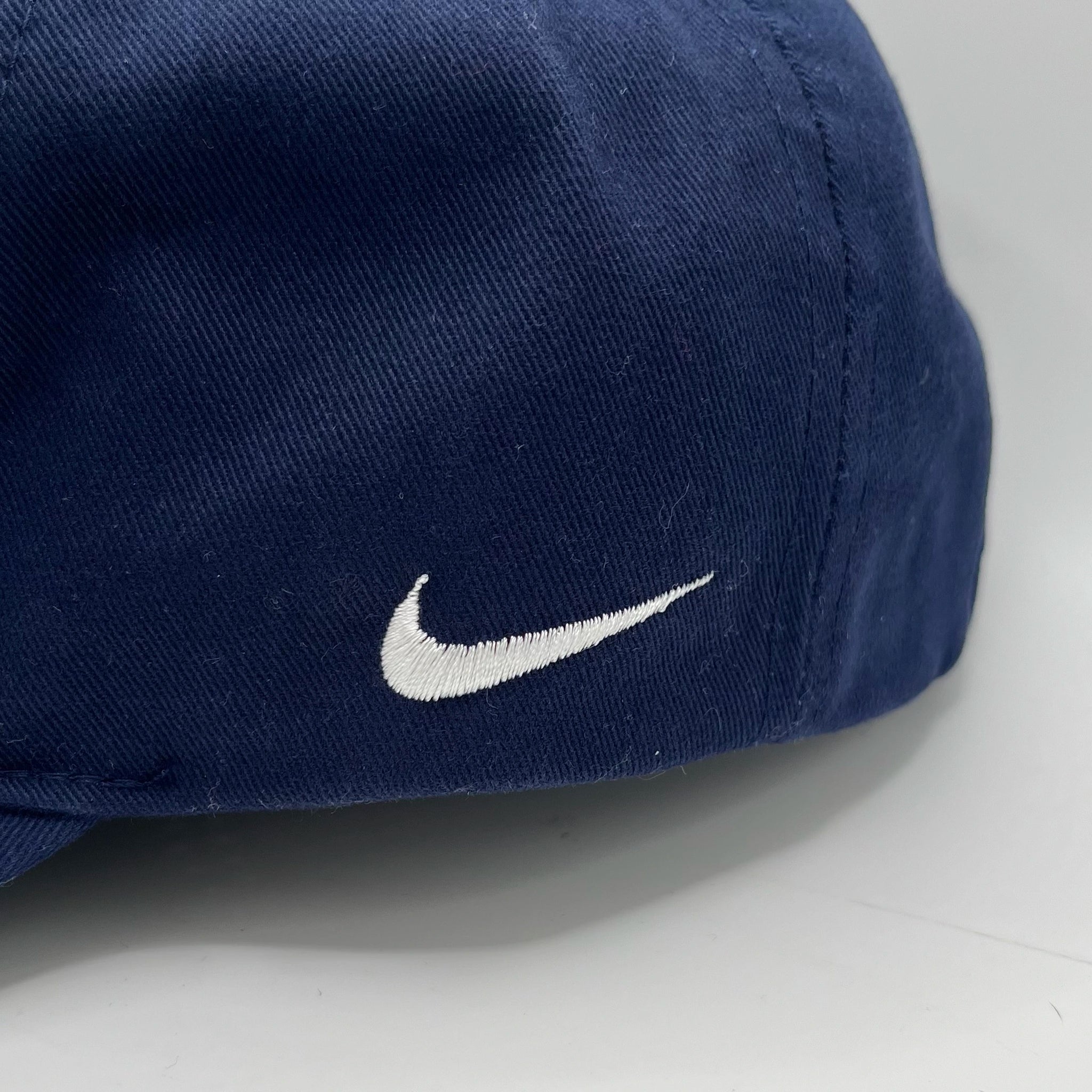Vintage Nike Quest Navy Blue Strapback Hat - Laundry PDX