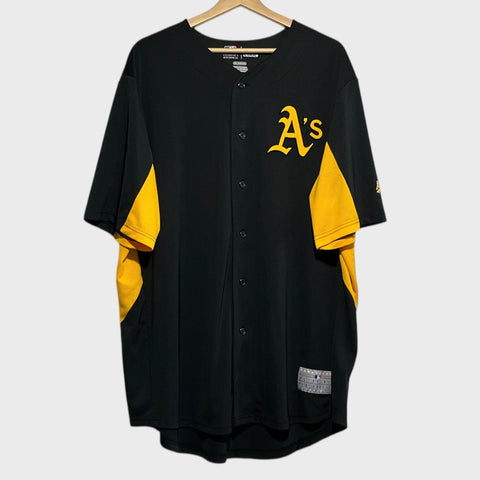 Vintage Oakland Athletics Black MLB Baseball Jersey 2XL - Laundry PDX