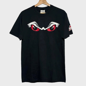 Vintage Portland Winterhawks Black WHL Hockey Tee Shirt Medium Laundry PDX