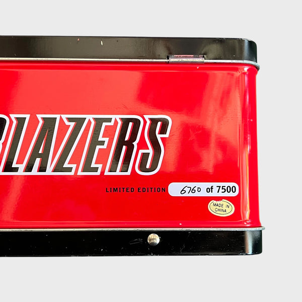 Vintage Rasheed Wallace Portland Trail Blazers Metal Lunchbox Laundry PDX