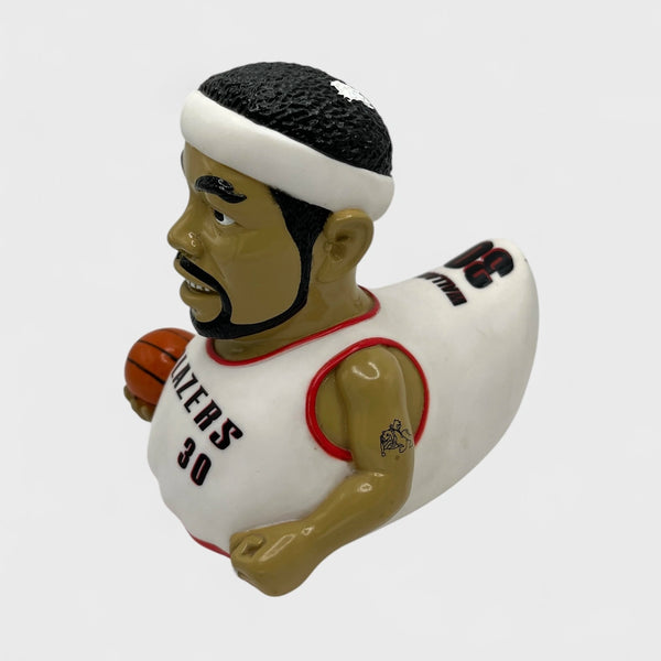 Vintage Rasheed Wallace Portland Trail Blazers Rubber Duck Toy Laundry PDX
