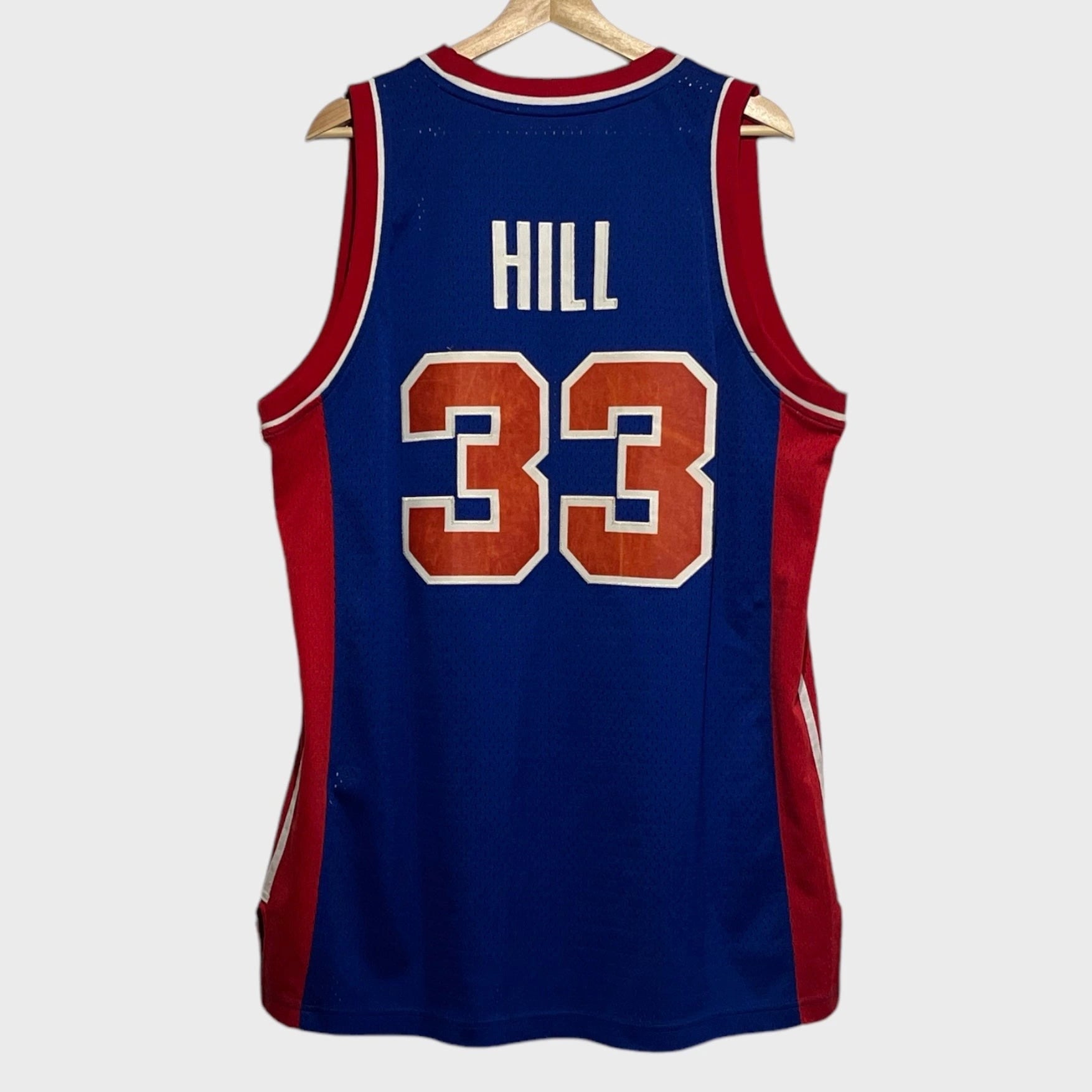Grant Hill Detroit Pistons Champion Jersey Authentic NBA