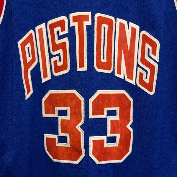 Vintage adidas Grant Hill Detroit Pistons Blue NBA Swingman Basketball Jersey XL - Laundry PDX
