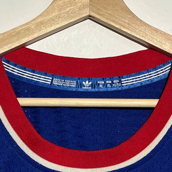 Vintage adidas Grant Hill Detroit Pistons Blue NBA Swingman Basketball Jersey XL - Laundry PDX