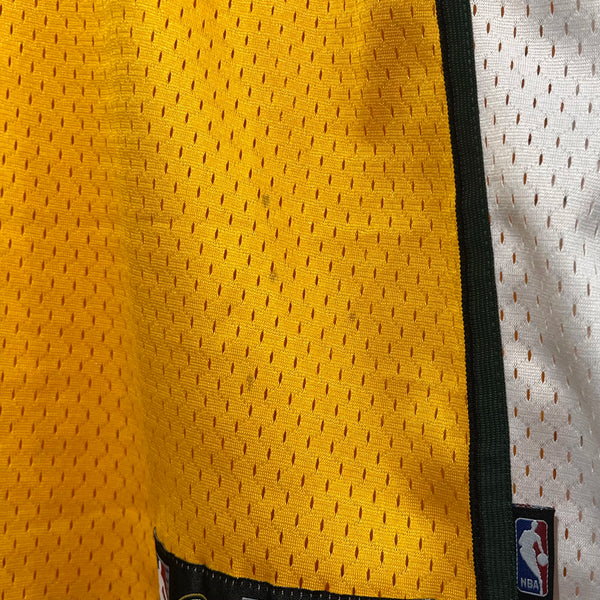 Vintage adidas Kevin Durant Seattle SuperSonics Yellow NBA Swingman Basketball Jersey XL - Laundry PDX