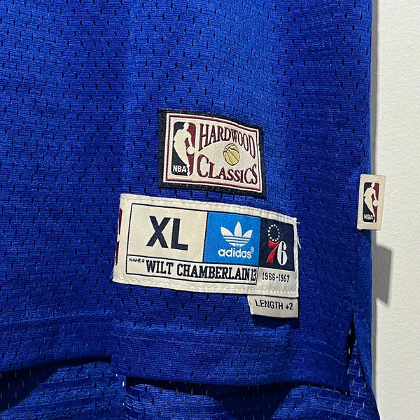 Vintage adidas Wilt Chamberlain Philadelphia 76ers Blue NBA Swingman HWC Jersey XL - Laundry PDX