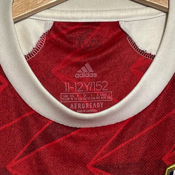 Adidas Arsenal Gunners 2020 2021 Red Home Soccer Jersey Youth Medium - Laundry PDX