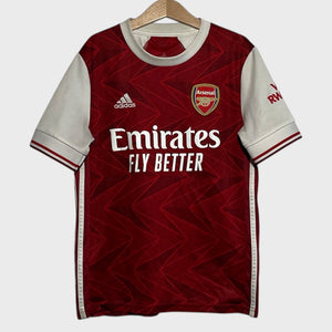 Adidas Arsenal Gunners 2020 2021 Red Home Soccer Jersey Youth Medium - Laundry PDX