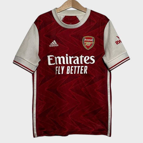 Adidas Arsenal Gunners 2020 2021 Red Home Soccer Jersey Youth Medium - Laundry PDX
