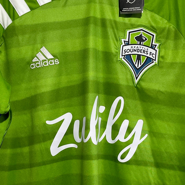 adidas Seattle Sounders 2020/21 Green Home MLS Soccer Jersey Medium - Laundry PDX