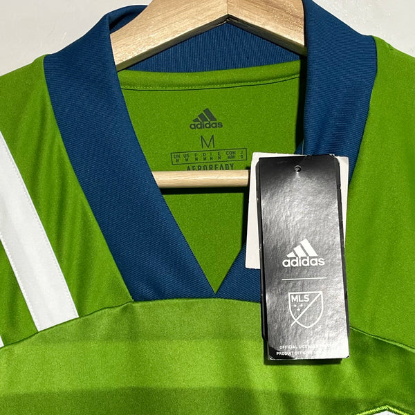adidas Seattle Sounders 2020/21 Green Home MLS Soccer Jersey Medium - Laundry PDX