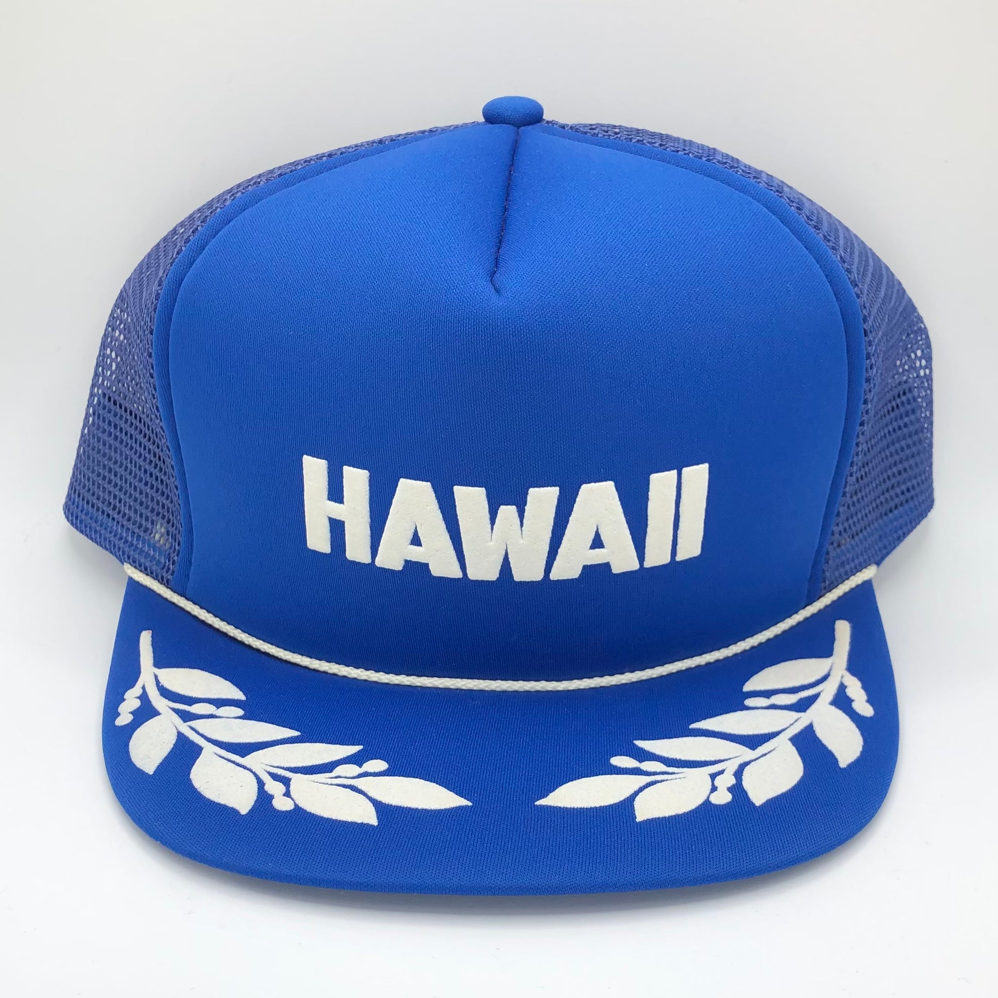 Vintage Hawaii Trucker Hat Blue