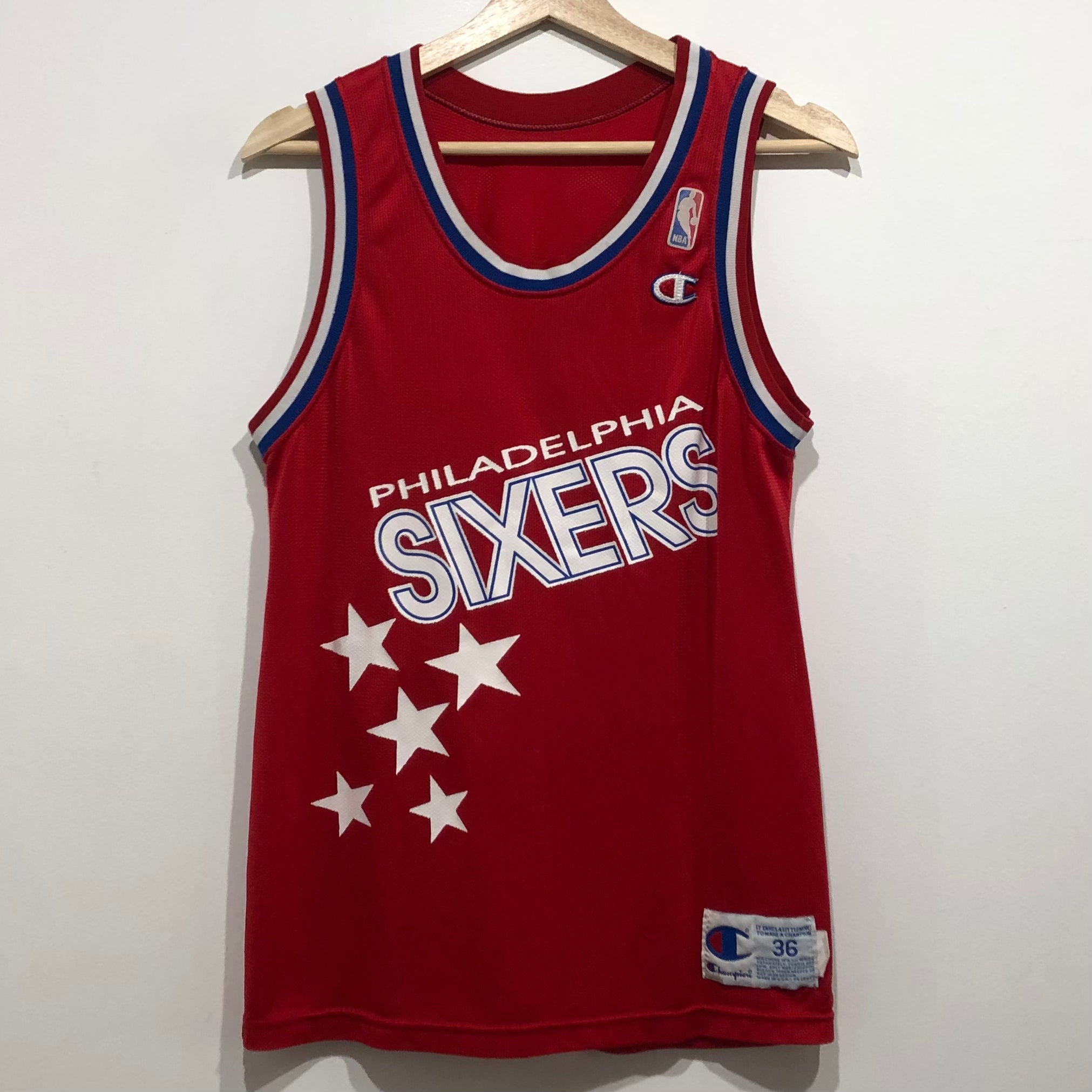 Vintage online 76ers jersey