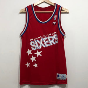 Vintage Philadelphia 76ers Jersey Blank S