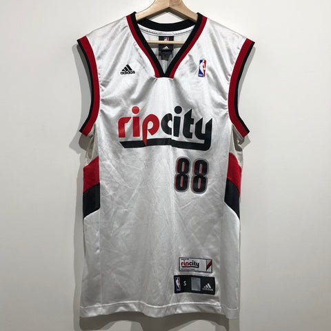 Adidas Damian Lillard Rip City Portland NBA Basketball Jersey L