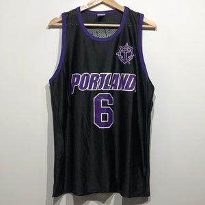 Portland Pilots Basketball Jersey L