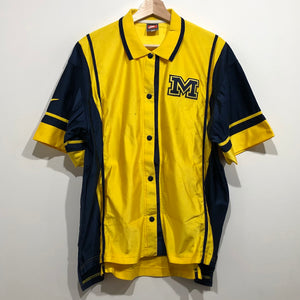 Vintage Michigan Wolverines Game Worn Warmup Jacket M