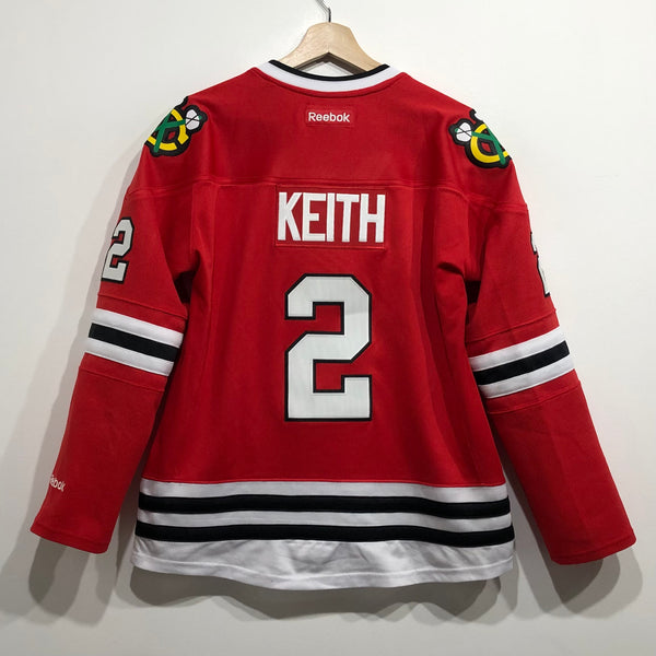 Chicago Blackhawks No2 Duncan Keith Red Home Stitched Youth Jersey
