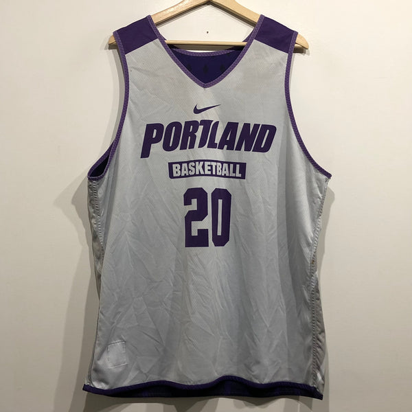 Portland Pilots Reversible Practice Worn Basketball Jersey XL