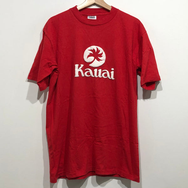 Vintage Kauai Shirt Puff Print XL