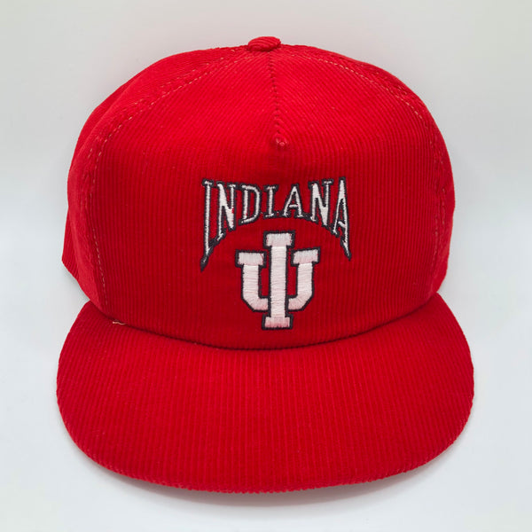 Vintage Indiana Hoosiers Snapback Hat Corduroy