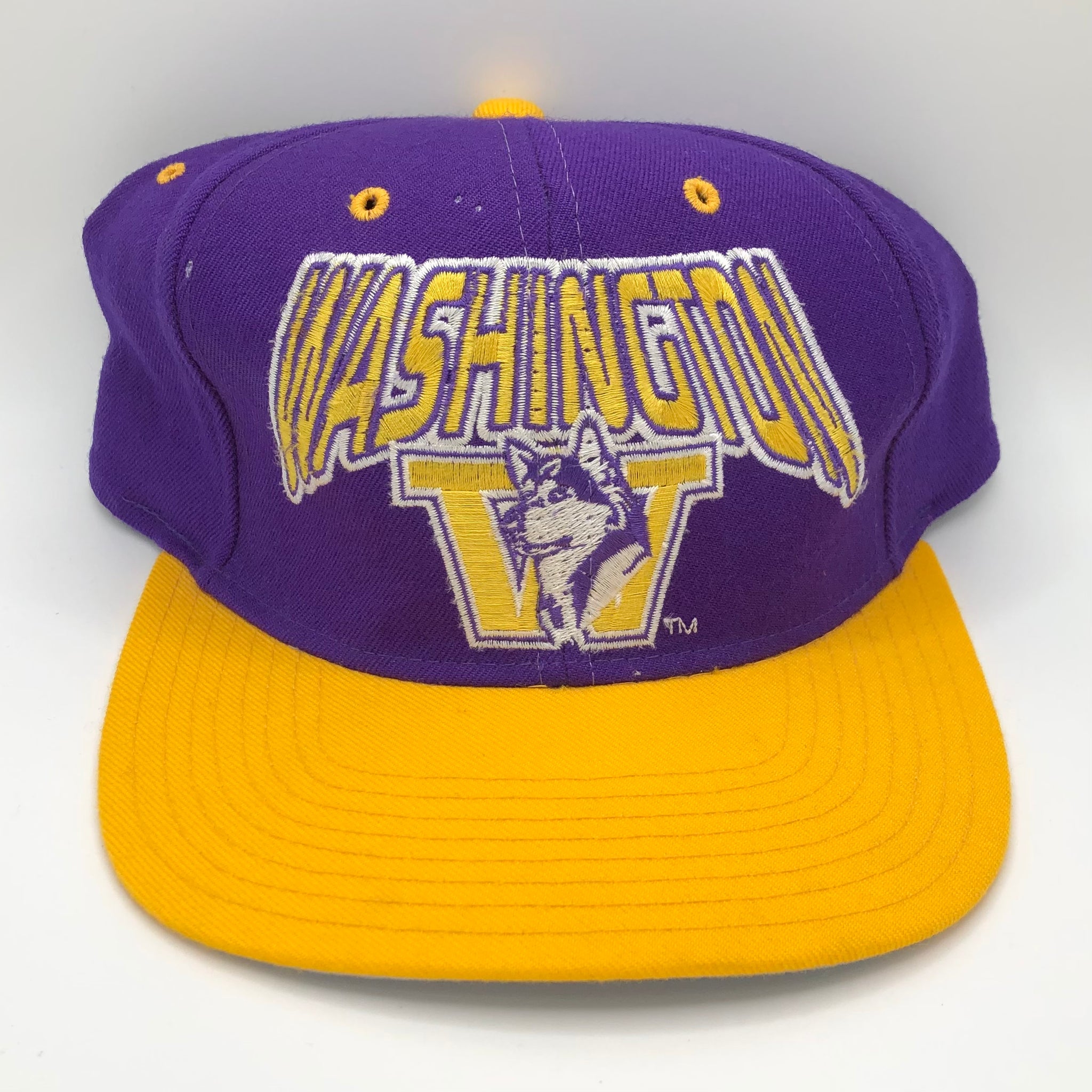 Vintage Washington Huskies Snapback Hat Starter