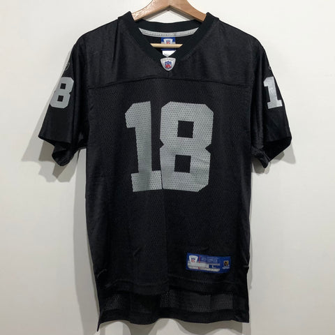 Vintage Oakland Raiders Randy Moss Reebok Football Jersey, Size