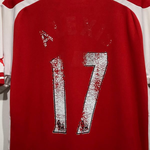 Alexis Sanchez Arsenal Gunners Home Jersey XL