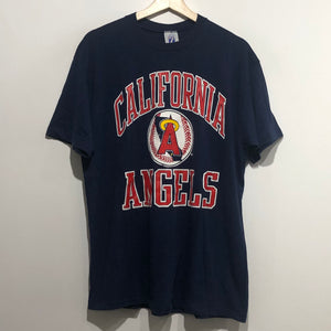 Vintage California Angels Shirt Logo 7 XL