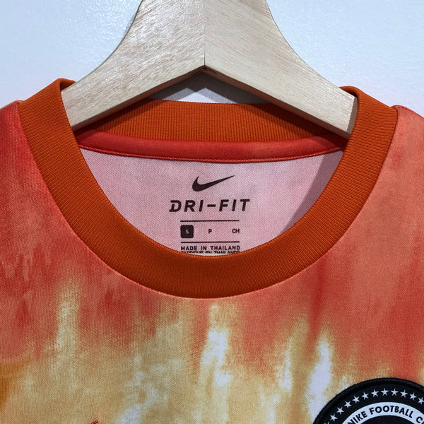 Orange Tie Dye Soccer Jersey S