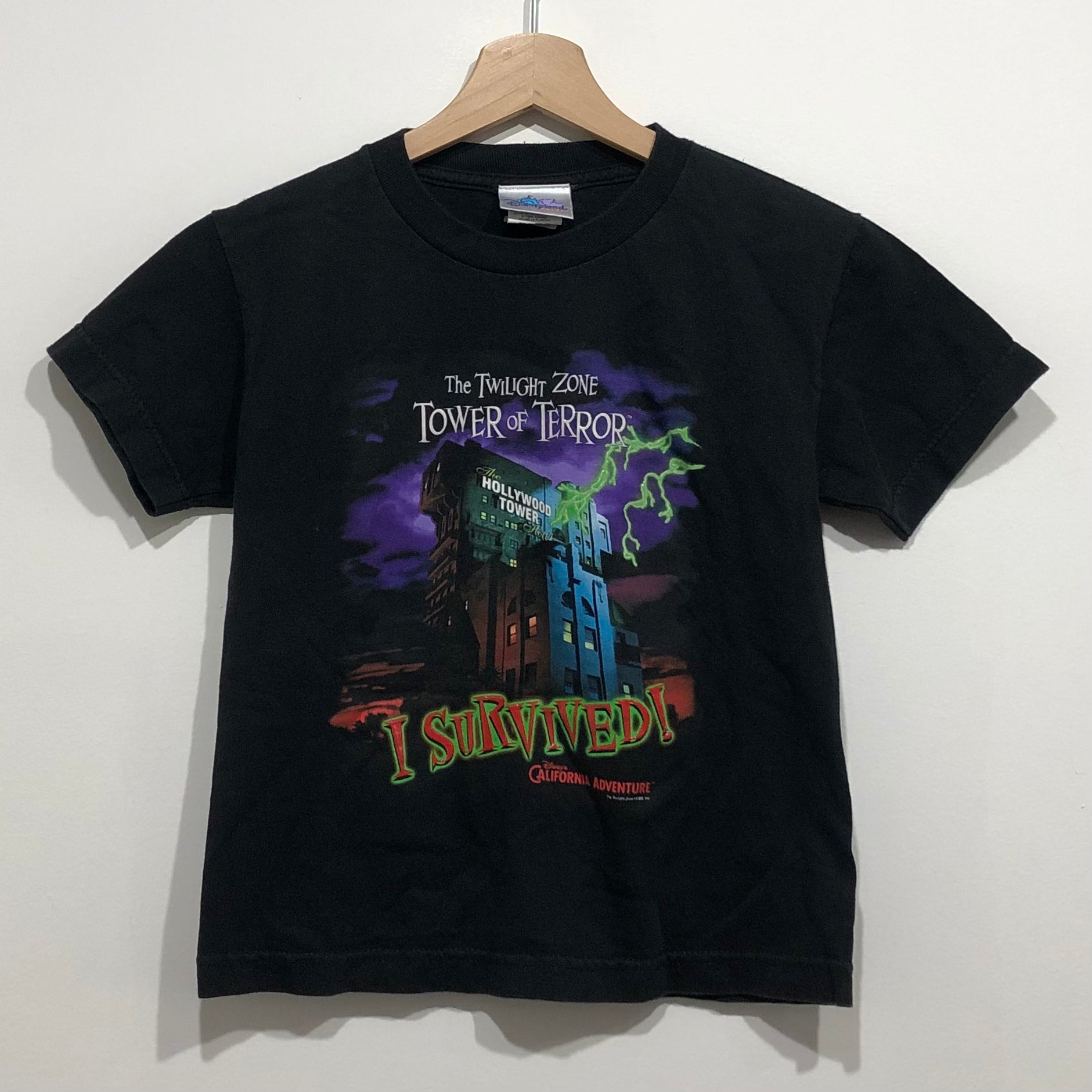 Vintage Tower Of Terror Shirt Disney Youth XS