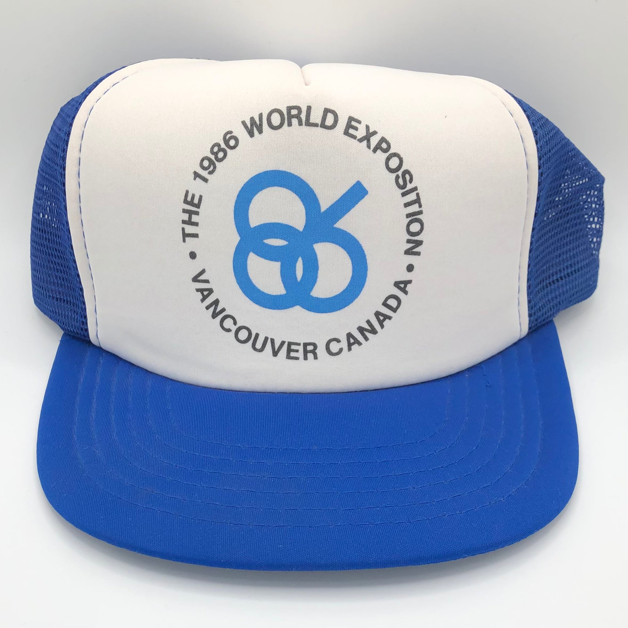 Vintage 1986 World Expo Vancouver Canada Trucker Hat