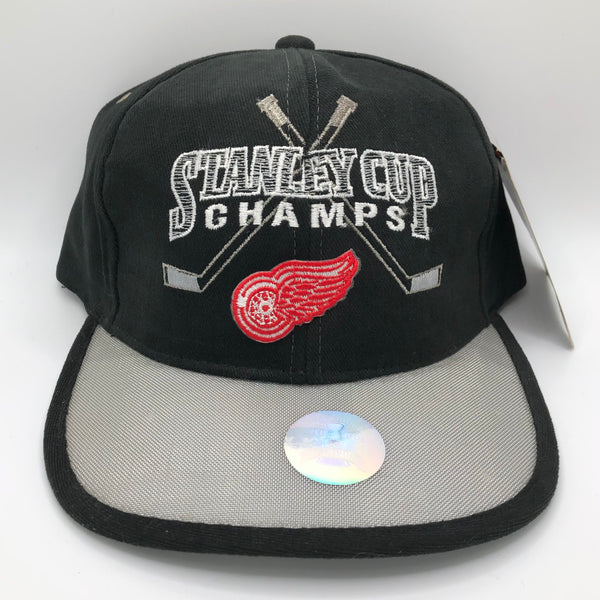 Vintage Detroit Red Wings Strapback Hat Starter 1998 Stanley Cup Champions