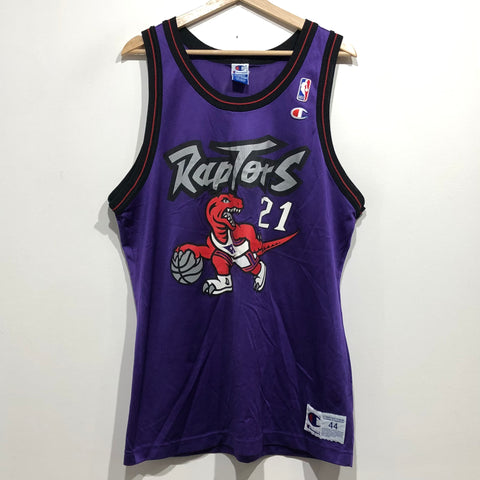 Vintage Marcus Camby Toronto Raptors Jersey L