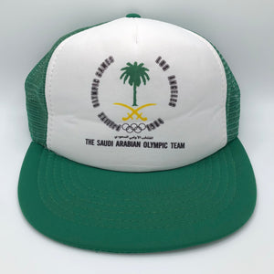 Vintage Saudi Arabia Olympic Team Trucker Hat
