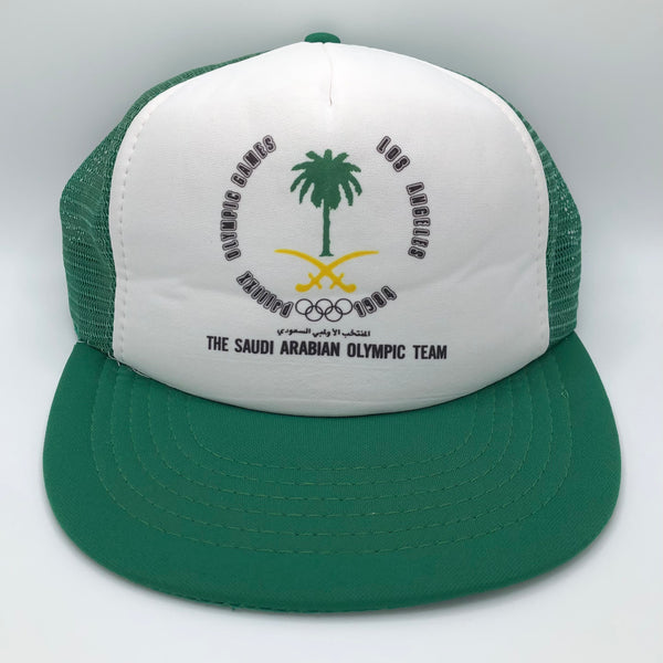 Vintage Saudi Arabia Olympic Team Trucker Hat