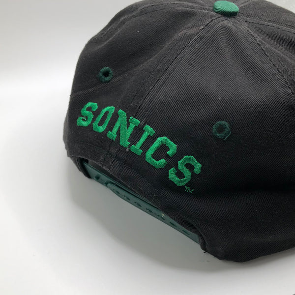 Vintage Seattle SuperSonics Snapback Hat Competitor