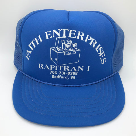 Vintage Faith Enterprises Rapitran Trucker Hat