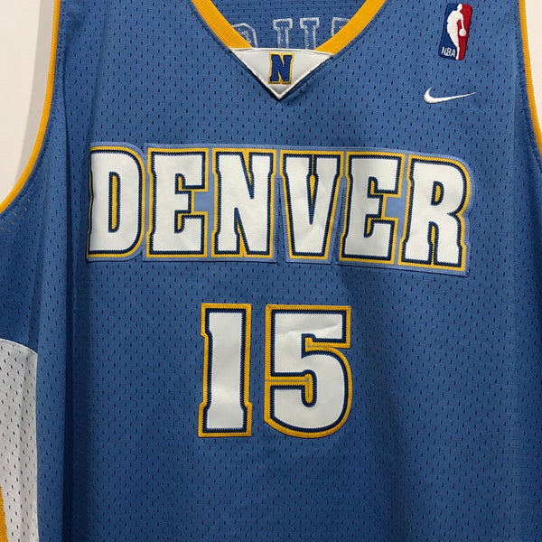 Vintage Nike Denver Nuggets Carmelo Anthony 15 Jersey Mens 
