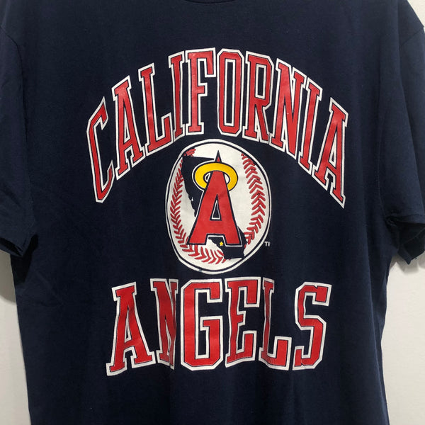 Vintage California Angels Shirt Logo 7 XL