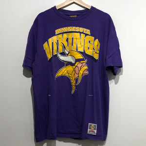 Vintage Minnesota Vikings Shirt Nutmeg Mills L